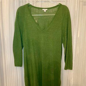 J Jill Green Sweater